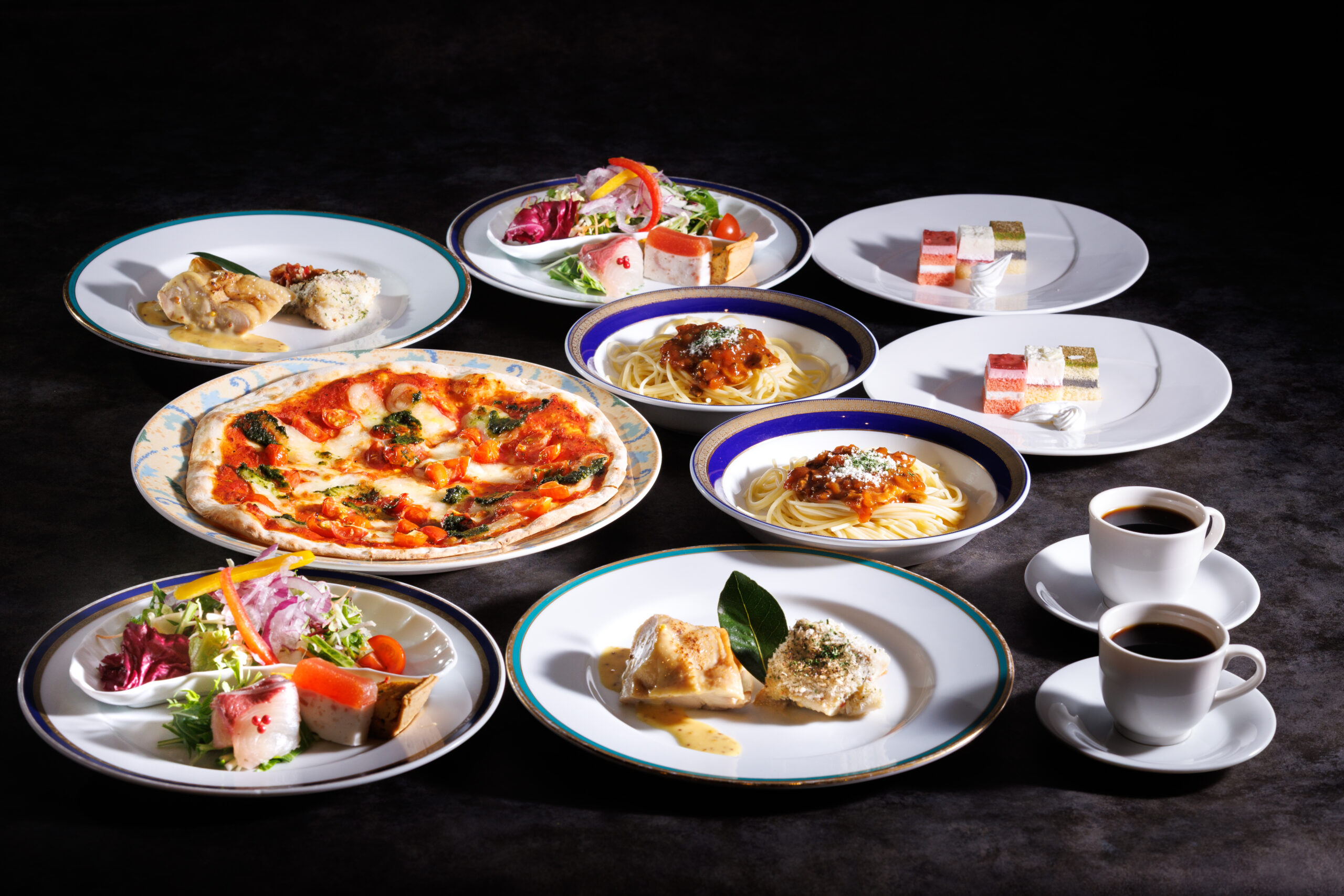 画像：画像：ファミーユコース（全７種）