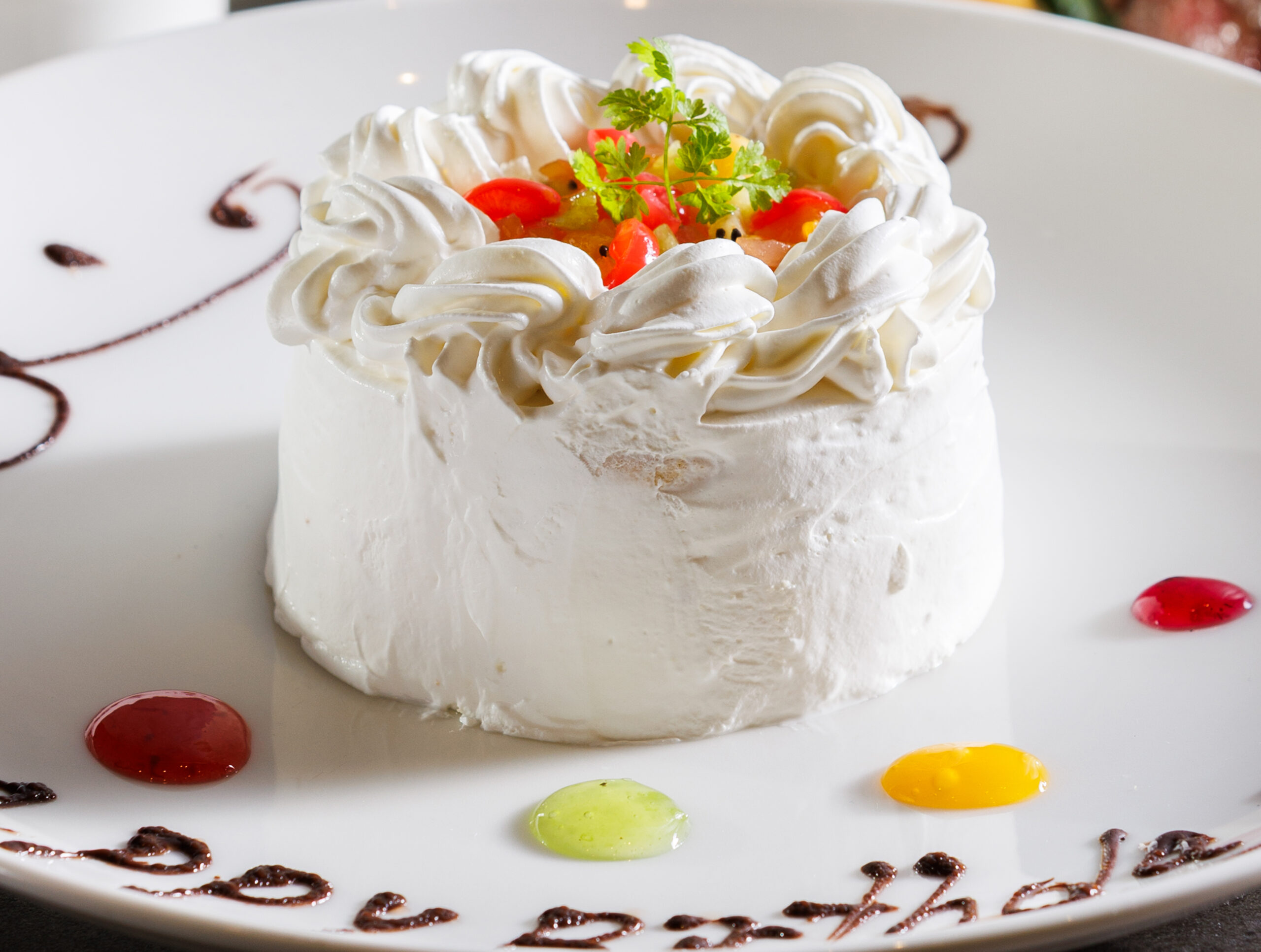 画像：画像：バースデーホールケーキ